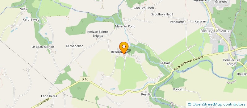 localisation de l'entreprise GFA ALLANIC  PLUVIGNER