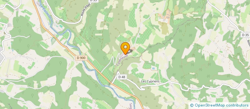 localisation de l'entreprise GFA ALLOIS  CASENEUVE