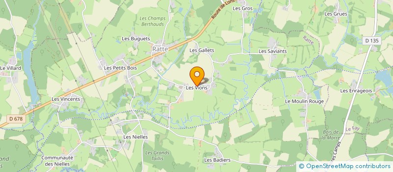 localisation de l'entreprise GFA ALMABA  RATTE