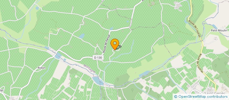 localisation de l'entreprise GFA AMOREAU  SAINT-CIBARD