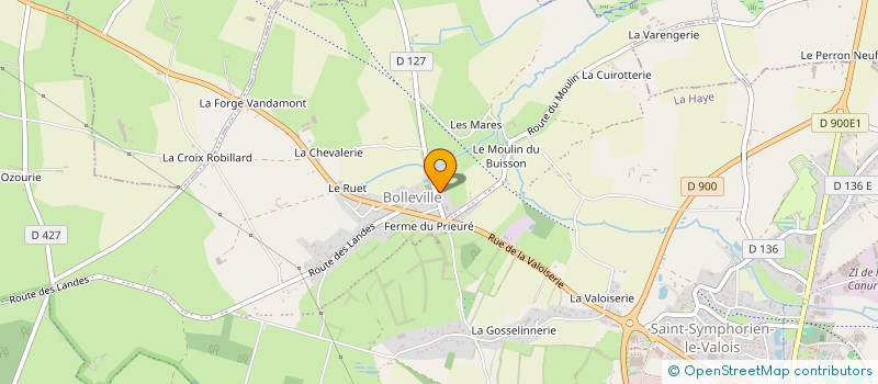 localisation de l'entreprise GFA ANGOT  SAINT-SAUVEUR-DE-PIERREPONT