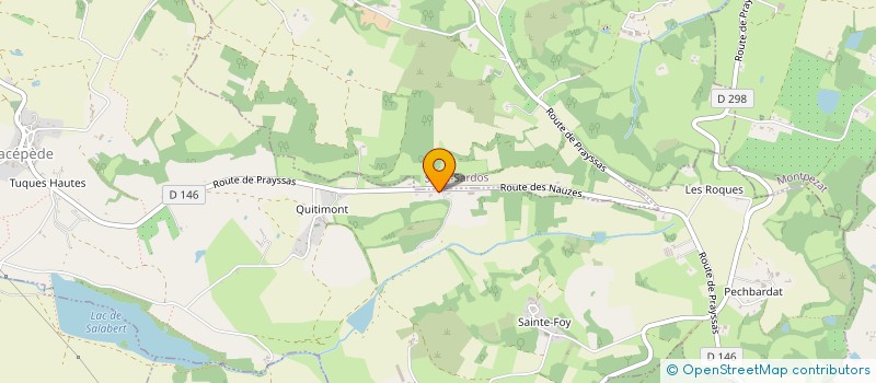 localisation de l'entreprise GFA ANTONIN  FREGIMONT