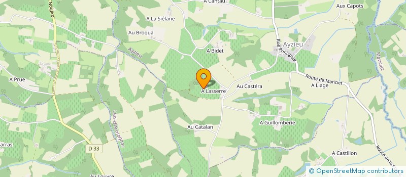 localisation de l'entreprise GFA ARMIN ET REMY GRASSA  EAUZE