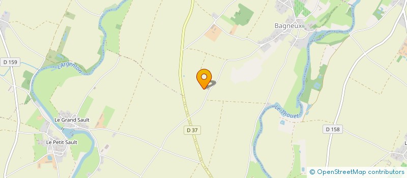 localisation de l'entreprise GFA ARNAULT  LORETZ-D'ARGENTON