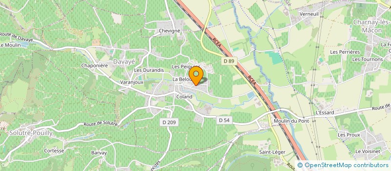 localisation de l'entreprise GFA AU FIL DE L'EAU  DAVAYE