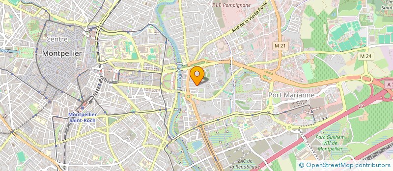 localisation de l'entreprise GFA BAL ALICE à MONTPELLIER