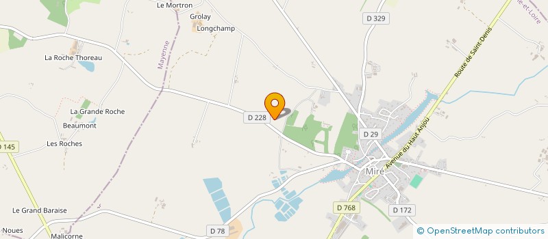 localisation de l'entreprise GFA BARBOT JURET  JUVARDEIL