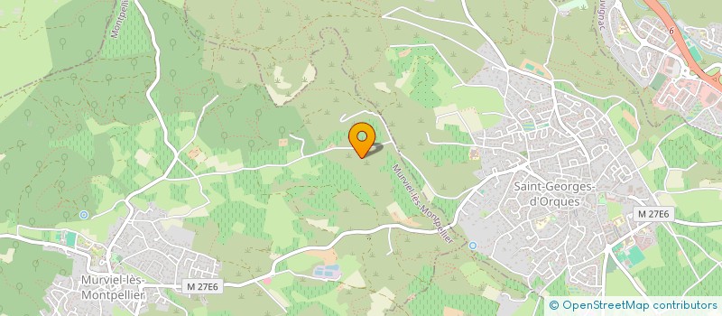 localisation de l'entreprise GFA BARON'S COURT  MURVIEL-LES-MONTPELLIER