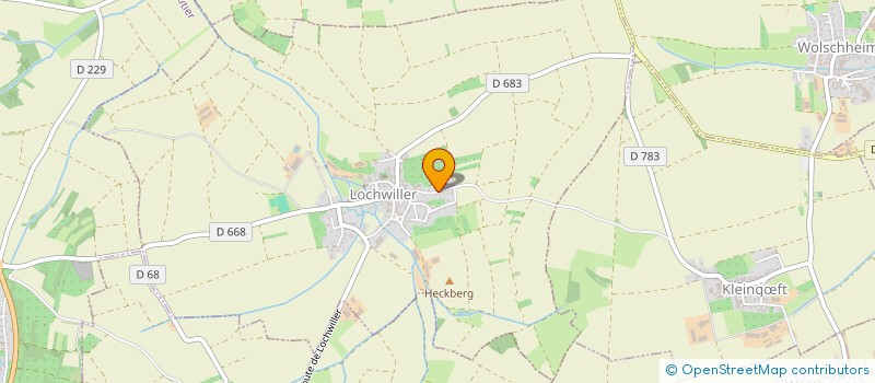 localisation de l'entreprise GFA BARTH  LOCHWILLER