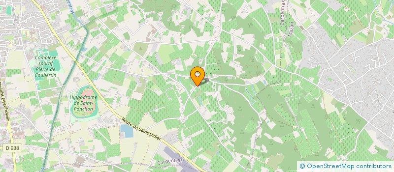 localisation de l'entreprise GFA BEAUSOLEIL  CARPENTRAS