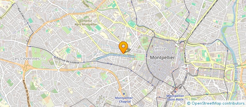 localisation de l'entreprise GFA BEC CAMARGUE à MONTPELLIER