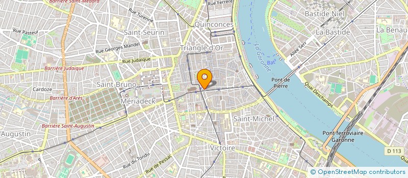 localisation de l'entreprise GFA BEGIS  BORDEAUX