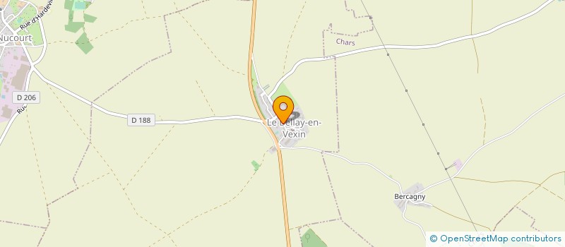 localisation de l'entreprise GFA BELLAY EN VEXIN  LE BELLAY-EN-VEXIN