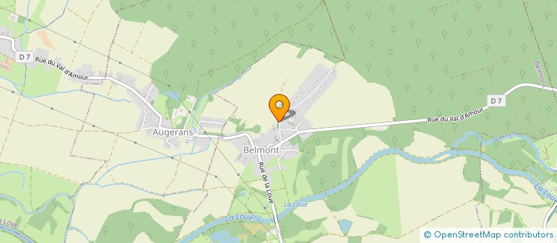 localisation de l'entreprise GFA BELLEVILLE  BELMONT