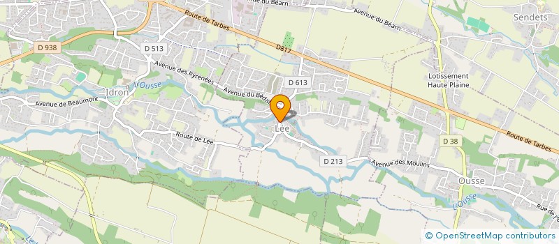 localisation de l'entreprise GFA BERGEROU  LEE