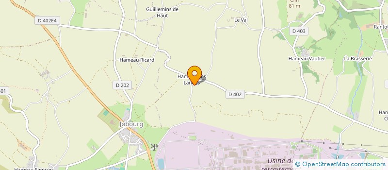 localisation de l'entreprise GFA BIGOT  LA HAGUE