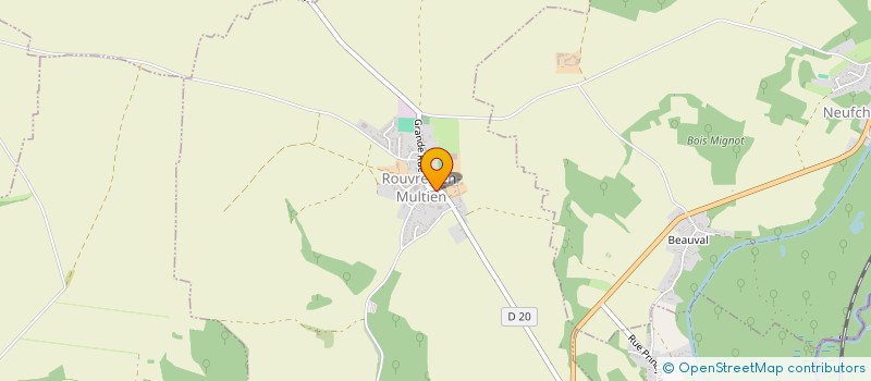 localisation de l'entreprise GFA BOCQUILLON  ROUVRES-EN-MULTIEN