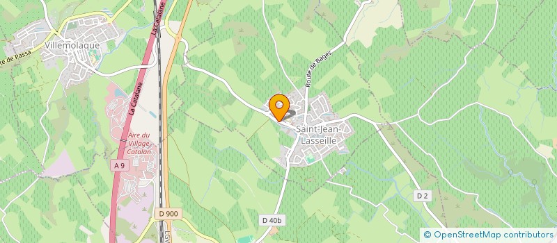 localisation de l'entreprise GFA BOILLOT NOURY  SAINT-JEAN-LASSEILLE