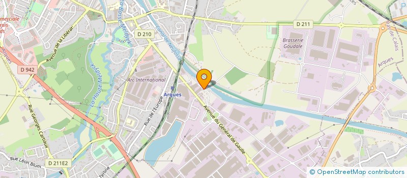 localisation de l'entreprise GFA BOIS DE LA BOSSE à ARQUES