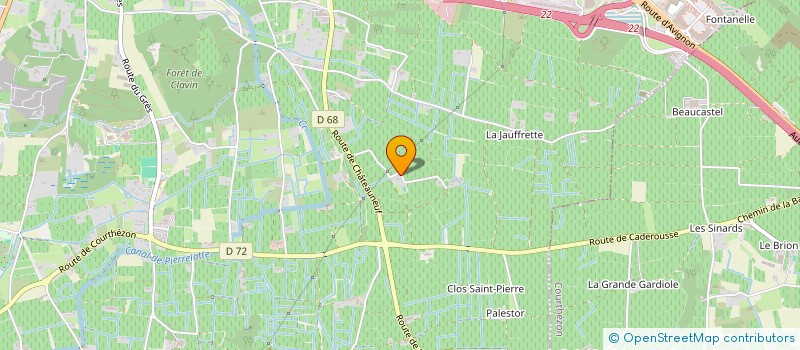 localisation de l'entreprise GFA BOISLAUZON  ORANGE