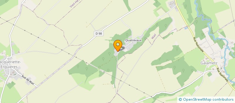 localisation de l'entreprise GFA BOLLART BEALENCOURT  BEALENCOURT