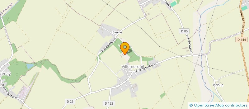 localisation de l'entreprise GFA  BONAMY DE VILLEMEREUIL  VILLEMEREUIL