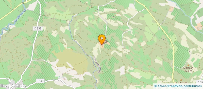 localisation de l'entreprise GFA BORIE NEUVE  BADENS