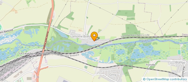 localisation de l'entreprise GFA BORREMAN  LAMOTTE-BREBIERE