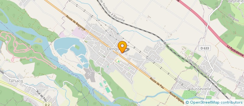 localisation de l'entreprise GFA BOURDALAT  DENGUIN