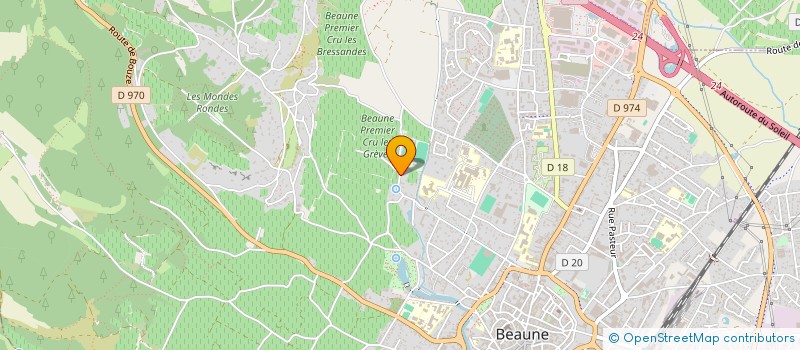 localisation de l'entreprise GFA BOURGOGNE AVENIR  BEAUNE