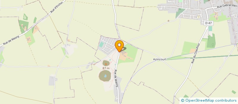 localisation de l'entreprise GFA BRABANT à MONCHECOURT