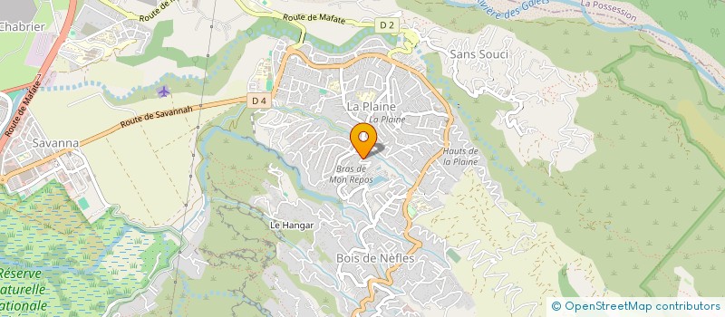 localisation de l'entreprise GFA BRAS D'AEIL à SAINT-PAUL