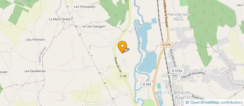 localisation de l'entreprise GFA BREAVOINE  PONT-L EVEQUE