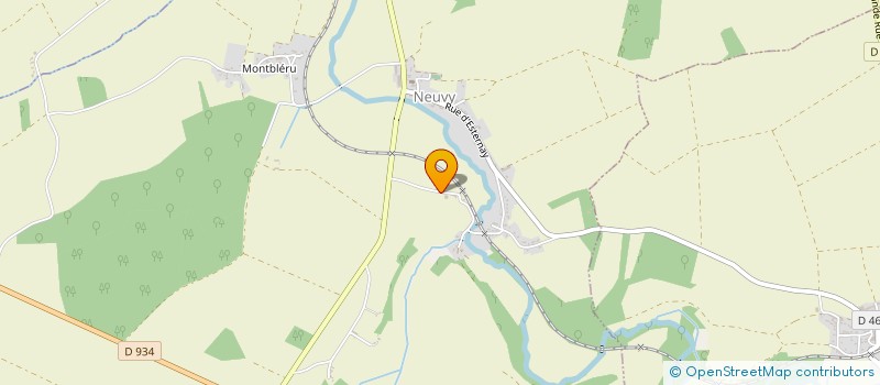 localisation de l'entreprise GFA BRESSION BOIN MEULIERE EPINE AU BOIS  NEUVY