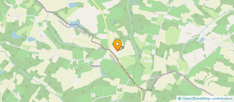 localisation de l'entreprise GFA BRM  PARLEBOSCQ