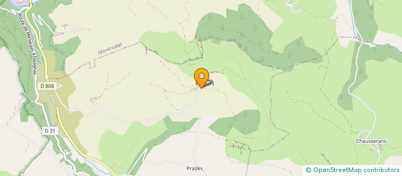 localisation de l'entreprise GFA BRUGERS  PALHERS