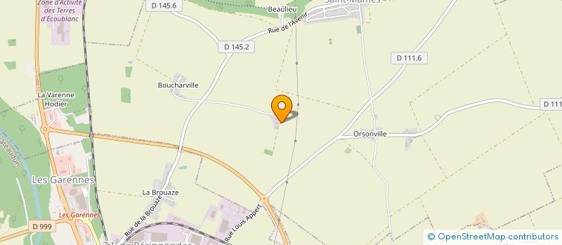 localisation de l'entreprise GFA BRUYERE à DONNEMAIN-SAINT-MAMES