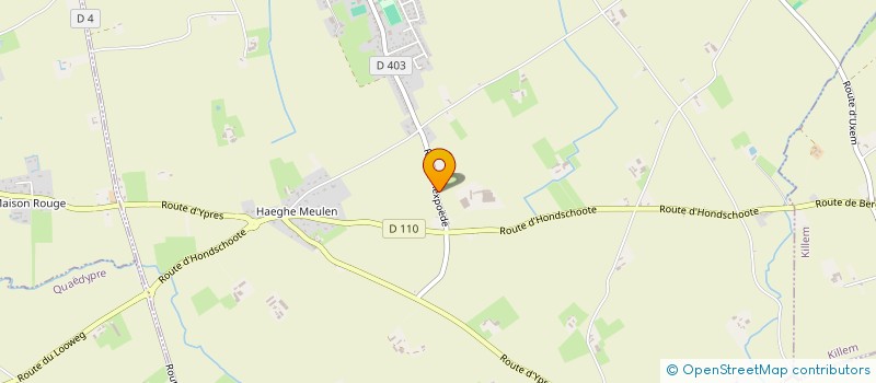 localisation de l'entreprise GFA BRYGO  WARHEM