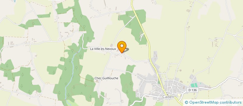 localisation de l'entreprise GFA BURBAN  CADEN