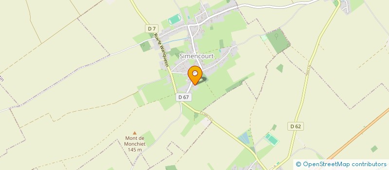 localisation de l'entreprise GFA CAILLIEREZ  MONCHIET