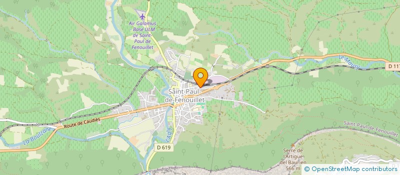 localisation de l'entreprise GFA CAMBERLEY  SAINT-PAUL-DE-FENOUILLET