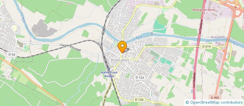 localisation de l'entreprise GFA CAMP DEL LOUMES  VINGRAU