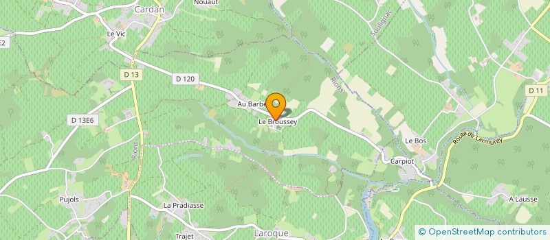 localisation de l'entreprise GFA CAMPAGNE  RIONS