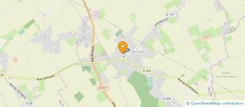 localisation de l'entreprise GFA CARBON  BERSEE