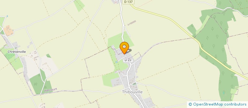 localisation de l'entreprise GFA CARPE DIEM  THIBOUVILLE