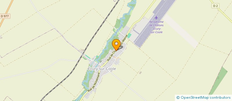 localisation de l'entreprise GFA CASAL  ECURY-SUR-COOLE