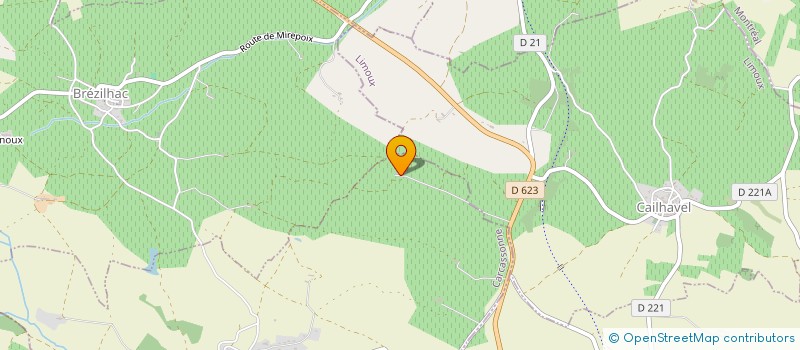 localisation de l'entreprise GFA CASSIGNOLES ET COLETTE  FERRAN