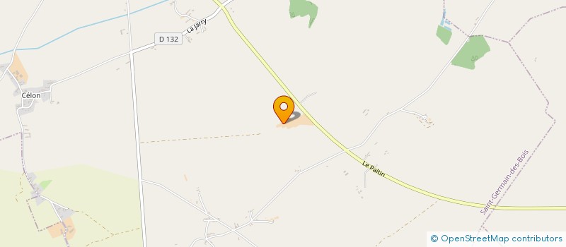 localisation de l'entreprise GFA CHAMPS BERRY  SAINT-GERMAIN-DES-BOIS