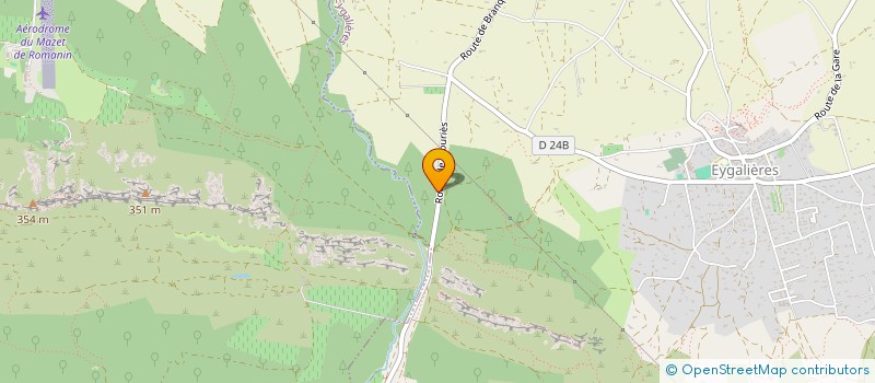 localisation de l'entreprise GFA CHARRADE  EYGALIERES