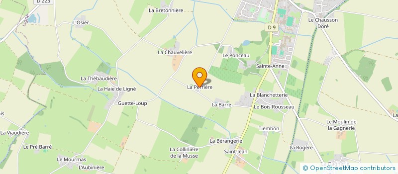 localisation de l'entreprise GFA CHARTIER LANDRON à LIGNE